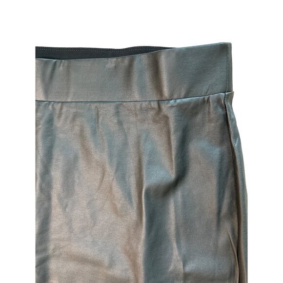Torrid Skirt Size 2X Mini Studio Luxe Ponte High Waisted Skirt Coated Black NWT - Picture 3 of 6